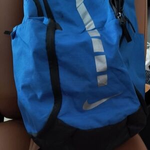 Nike Blue and Black Backpack for Versatile Use